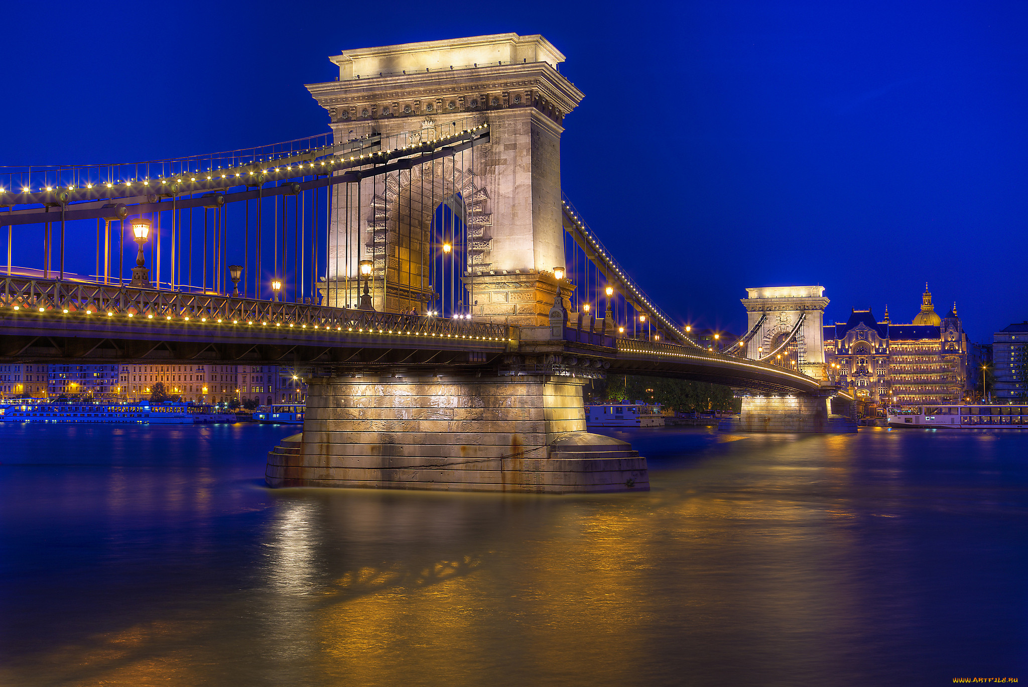 chain bridge of hungary, , - , , , , 